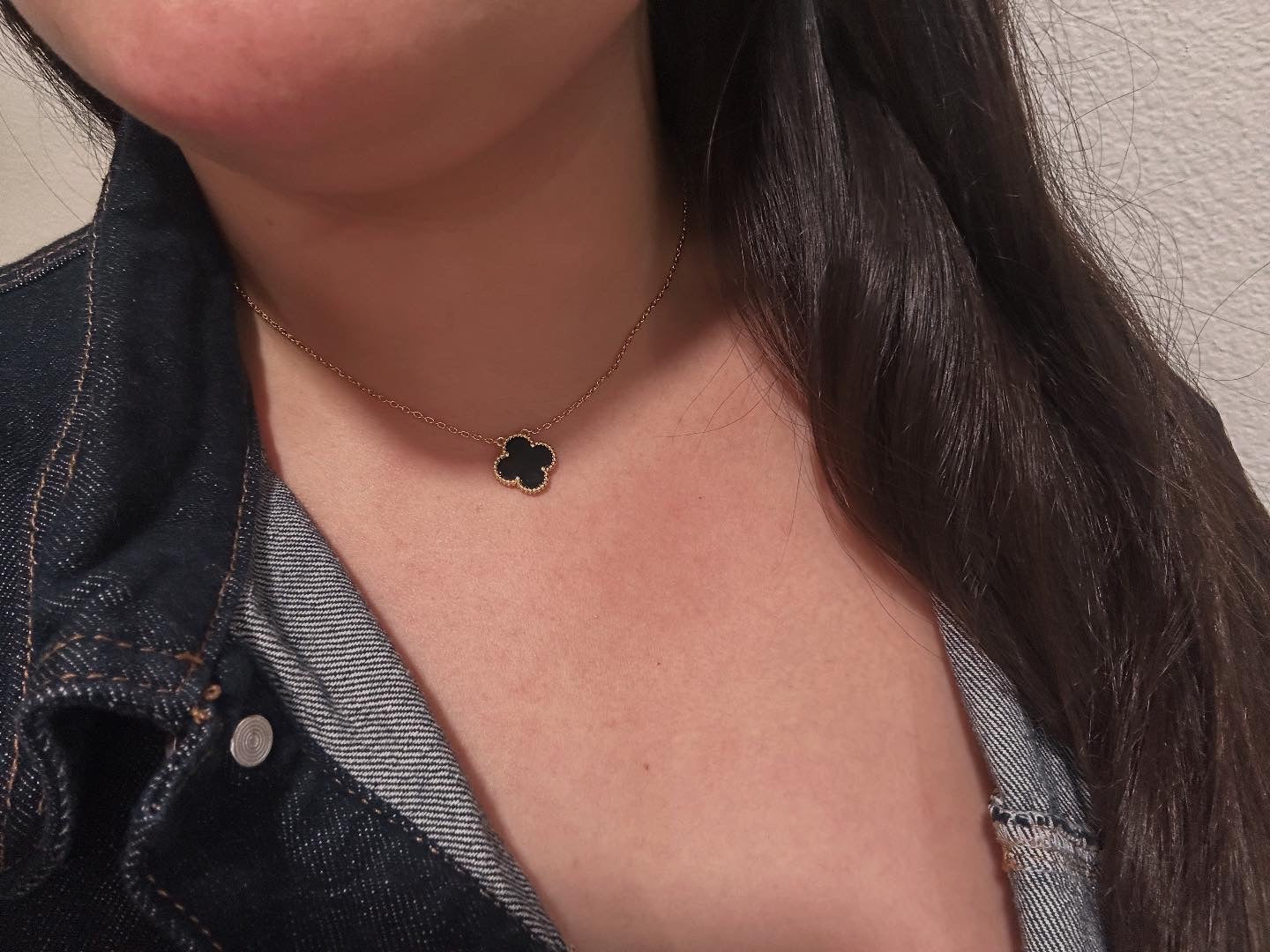 Black Clover Necklace