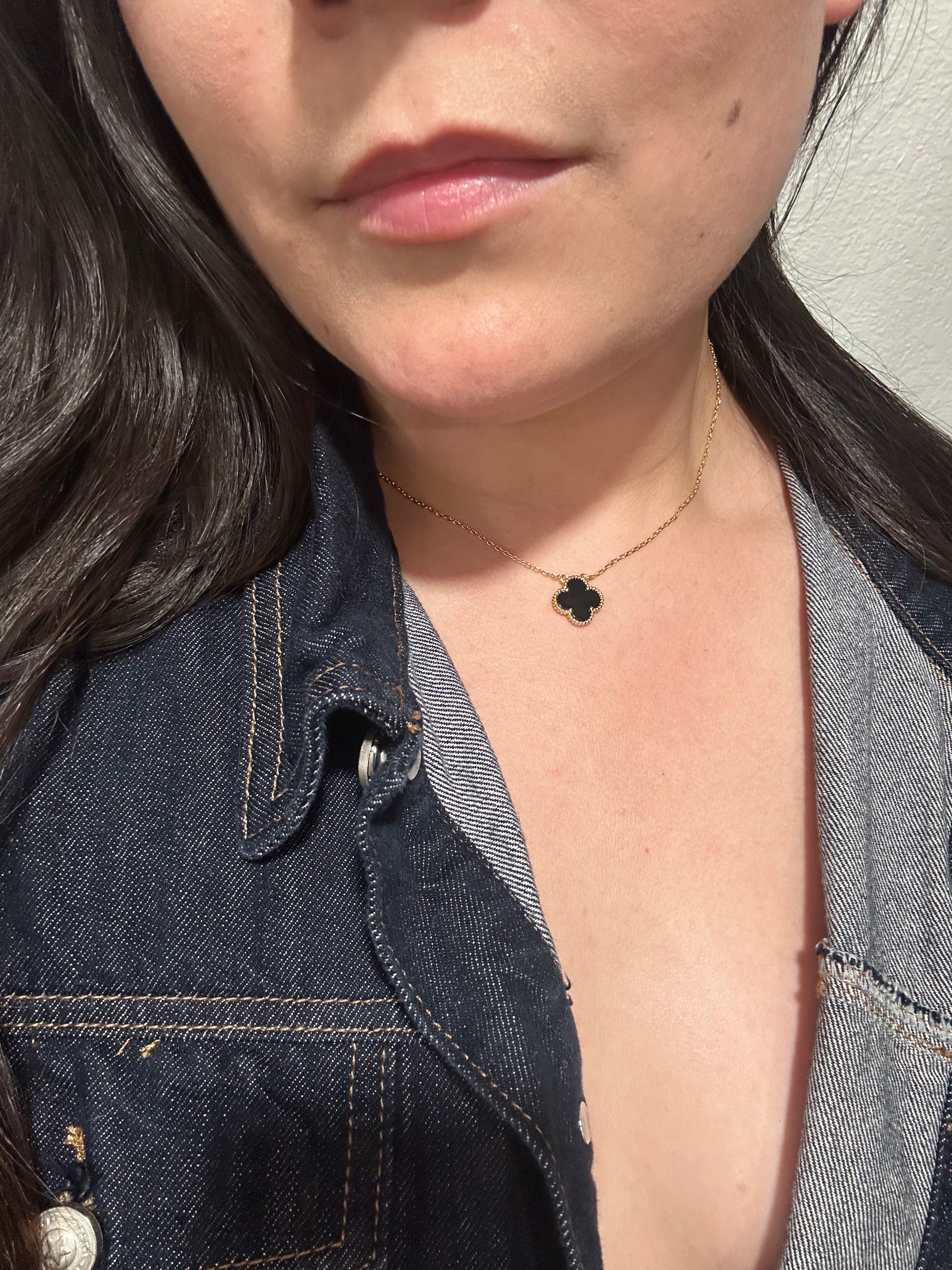 Black Clover Necklace