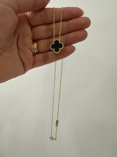 Black Clover Necklace