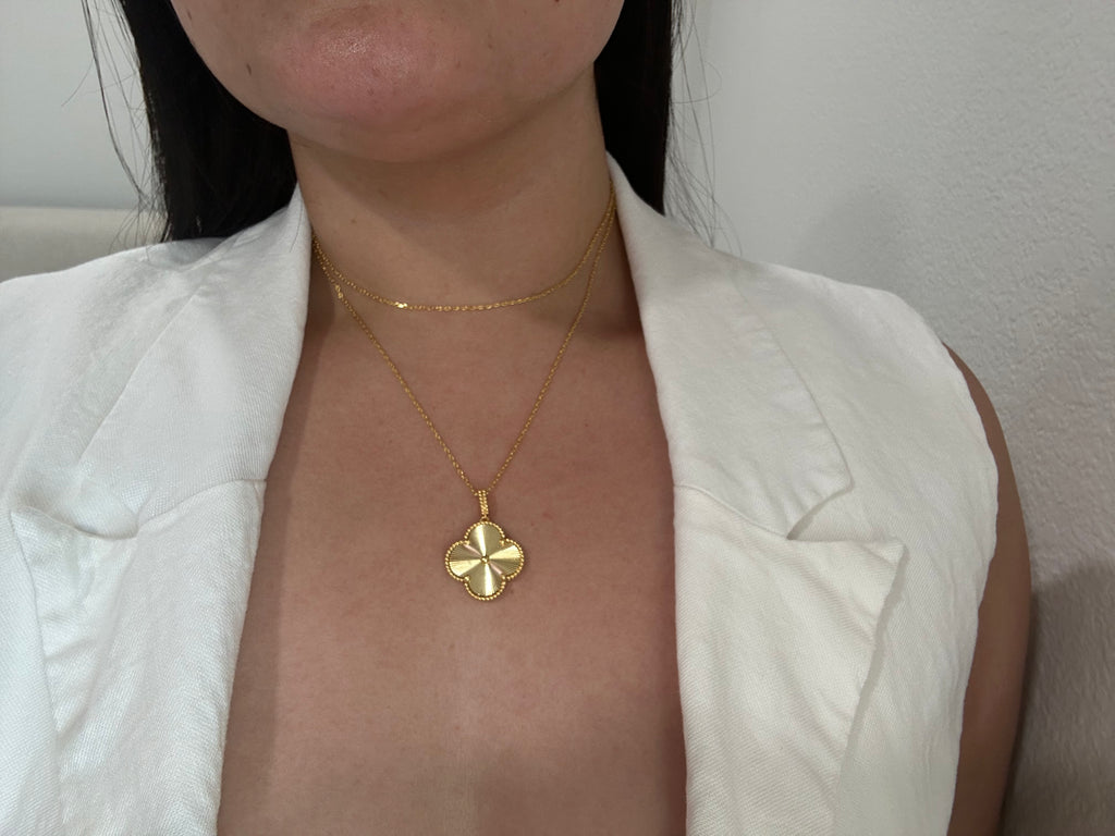 Large Clover Necklace